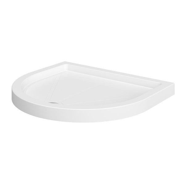 D Shaped Stone Shower Tray
