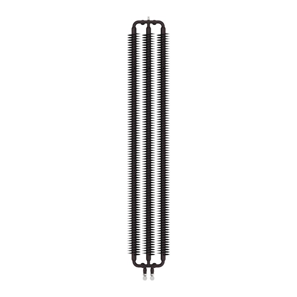 Ribbon meteor black vertical radiator 1720 x 290