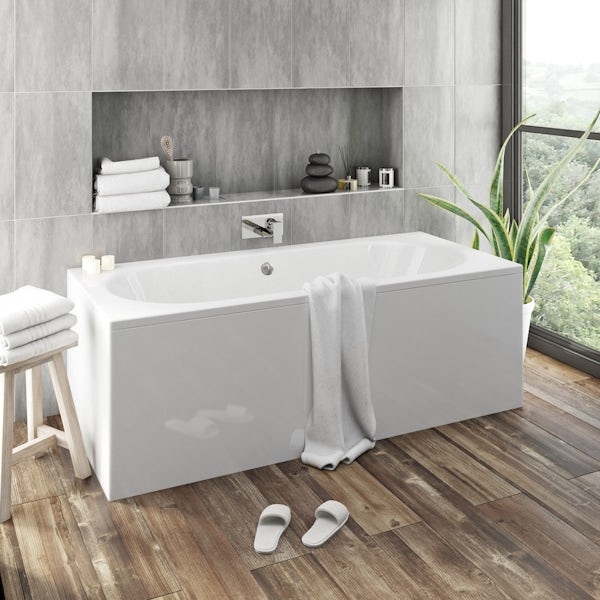 Kaldewei Classic Duo straight steel bath 1700 x 750 with no tap holes