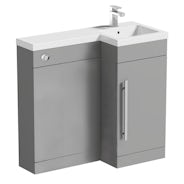 Orchard MySpace slate matt grey right handed combination unit with ...