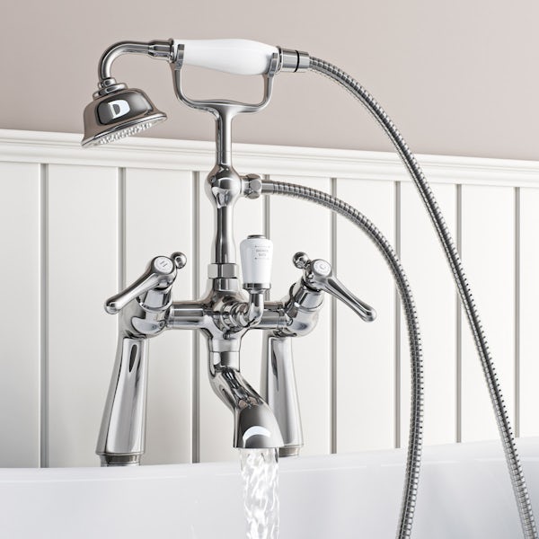 The Bath Co. Camberley lever bath shower mixer tap