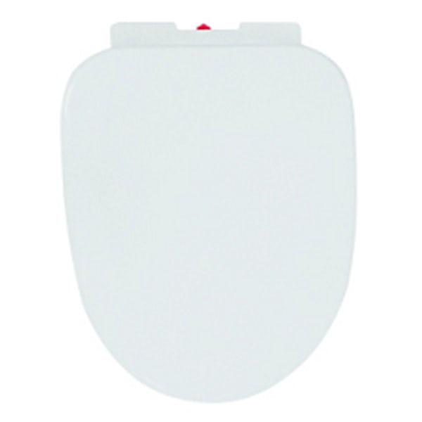 Orchard Eden white D -shape top fix soft close toilet seat