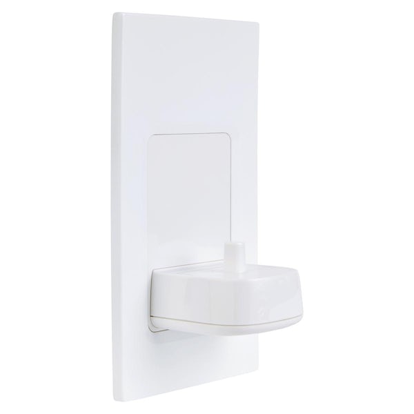 ProofVision white in-wall electric toothbrush charger