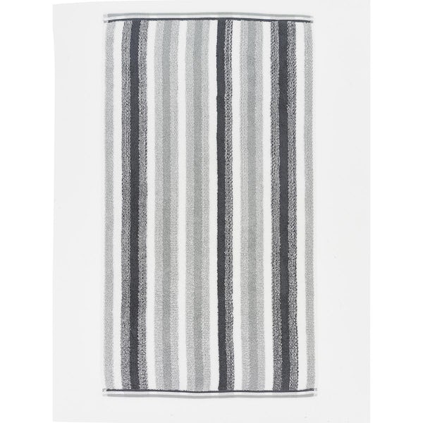 Deyongs Seattle jaquard striped 4 piece towel bale in grey