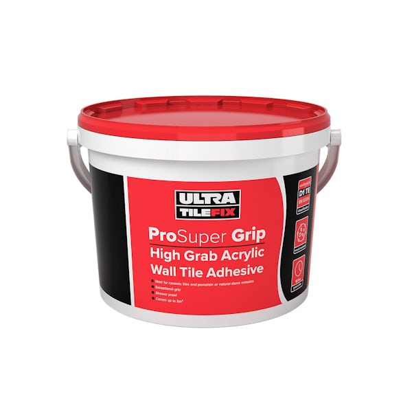 Ultratile pro grip ready mixed wall tile adhesive 10 litre