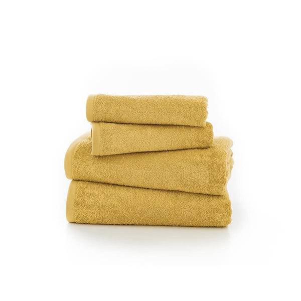 Deyongs Studio XXL 350gsm quick dry towel pack ochre