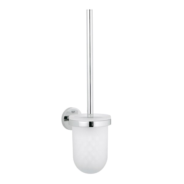 Grohe Essentials toilet brush and holder