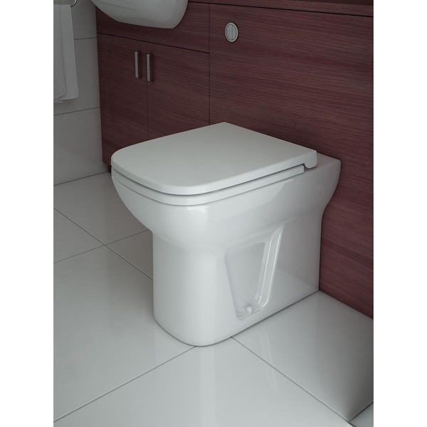 VitrA S20 back to wall toilet with toilet seat