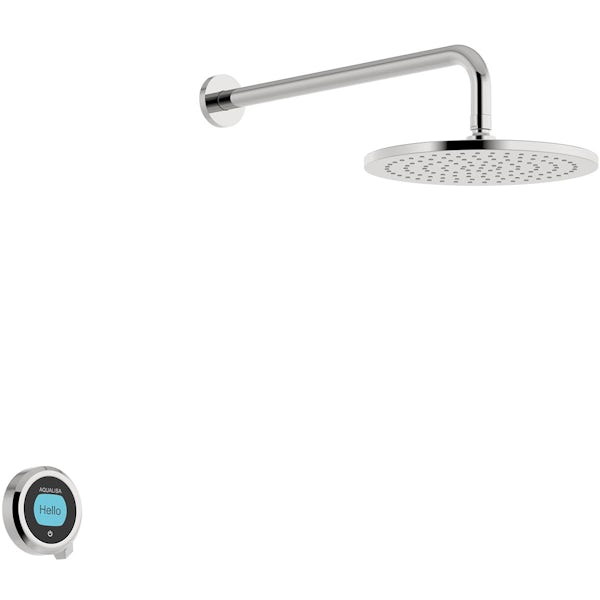 Aqualisa Optic Q Smart concealed shower with wall head