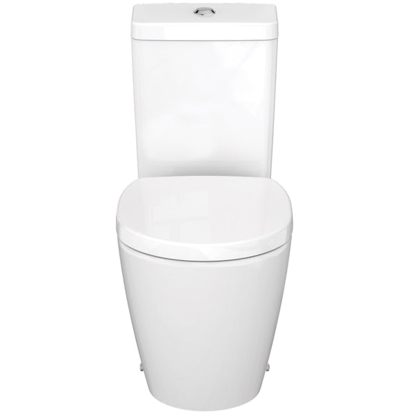Ideal Standard Concept Space compact close coupled toilet with soft close seat