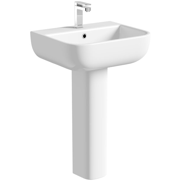 RAK Series 600 and Orchard complete toilet and basin suite