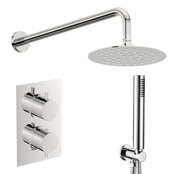 Mode Harrison thermostatic mixer shower with handset outlet