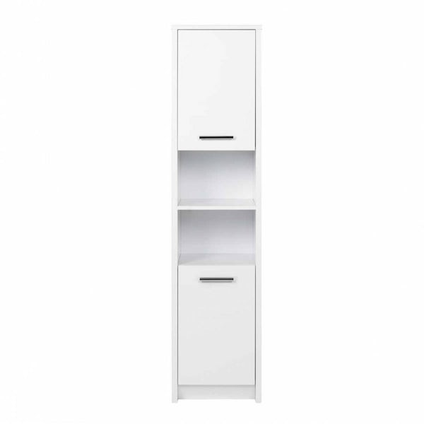 Clarity white floor standing tall unit