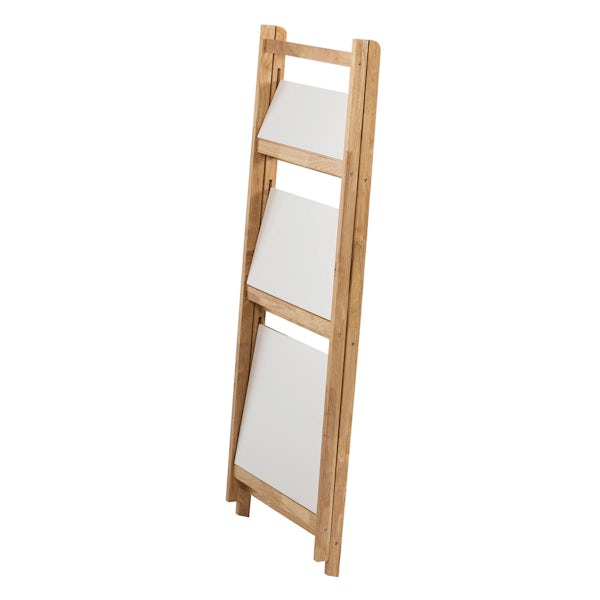 Showerdrape Amora three tier ladder shelf