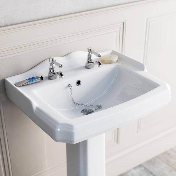Orchard Winchester basin and bath tap pack