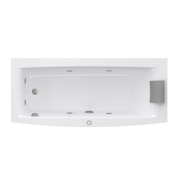 Jacuzzi the Essentials right handed single end whirlpool bath