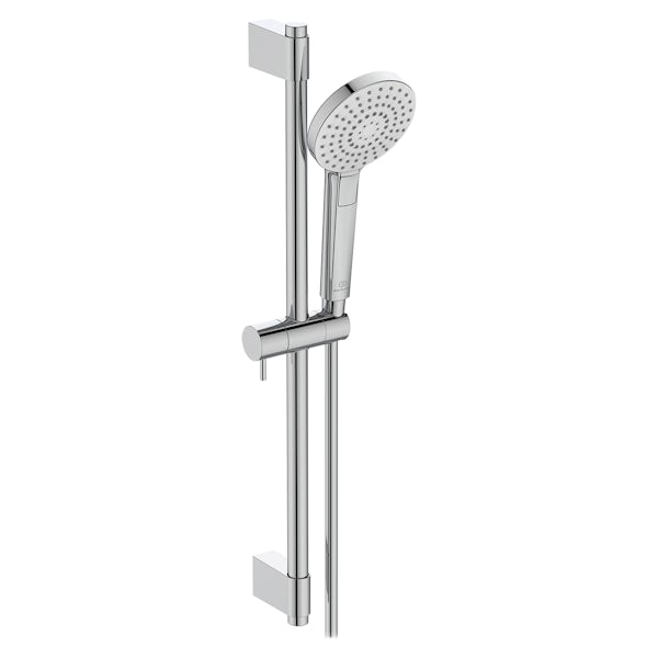Ideal Standard Ceratherm T100 built-in thermostatic 1 outlet shower mixer, chrome