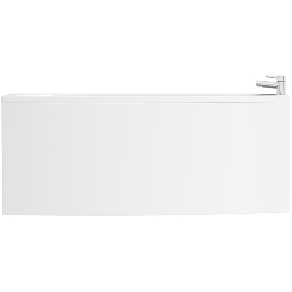 Orchard spacesaver single ended right handed bath 1690 x 690