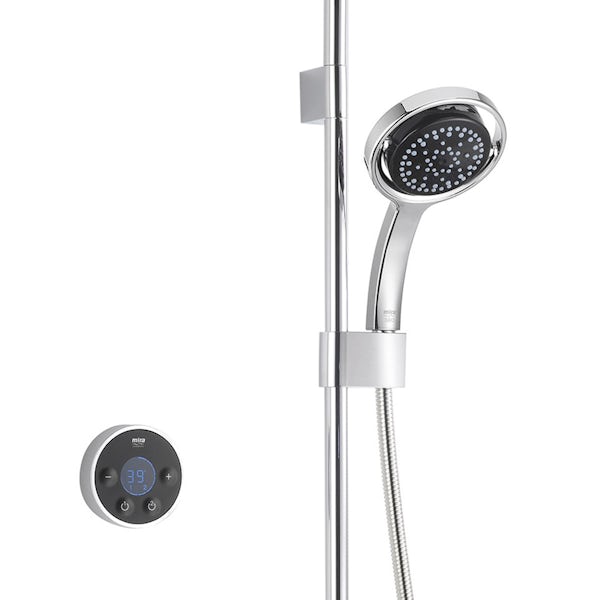 Mira Platinum dual rear fed digital shower standard