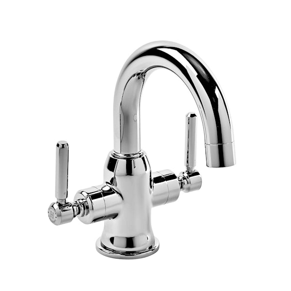 The Bath Co. Aylesford Timeless basin and bath mixer tap pack