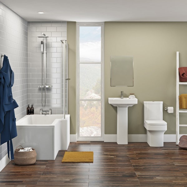 Vermont Complete Shower Bath Suite RH