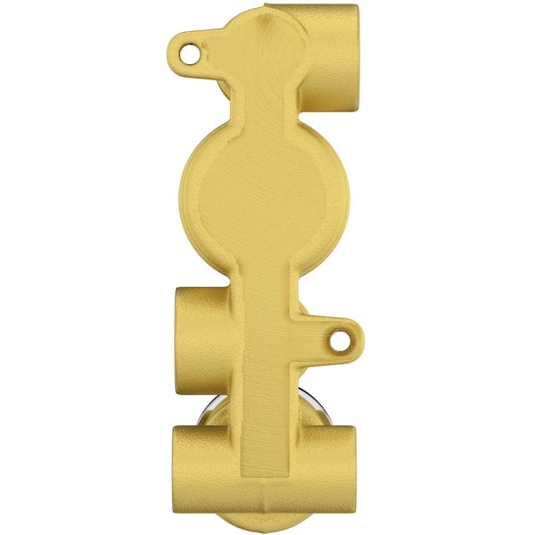 The Bath Co. Winchester twin thermostatic shower valve with diverter