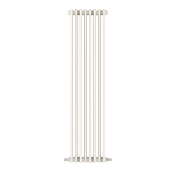 Dulwich vertical white triple column radiator 1500 x 378