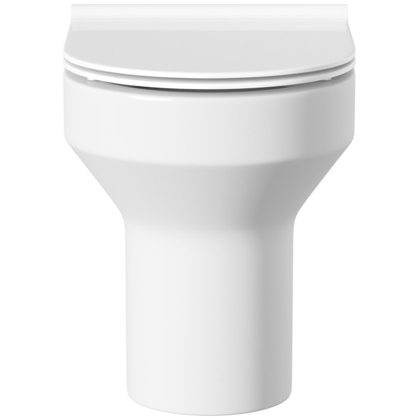 Orchard Wharfe back to wall toilet with soft close slim seat