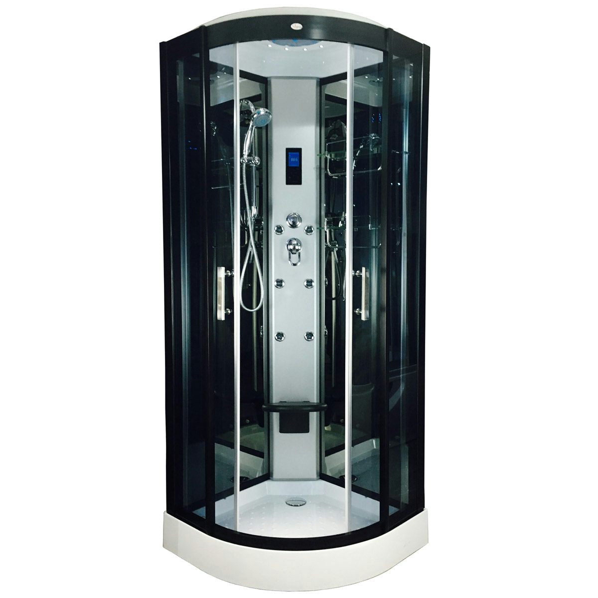 Insignia quadrant hydromassage shower cabin 800 x 800