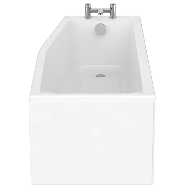 Ideal Standard Concept Space left handed shower bath 1700 x 700