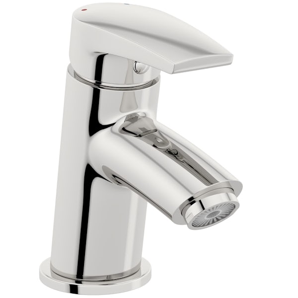 Bristan Orta basin mixer tap with waste