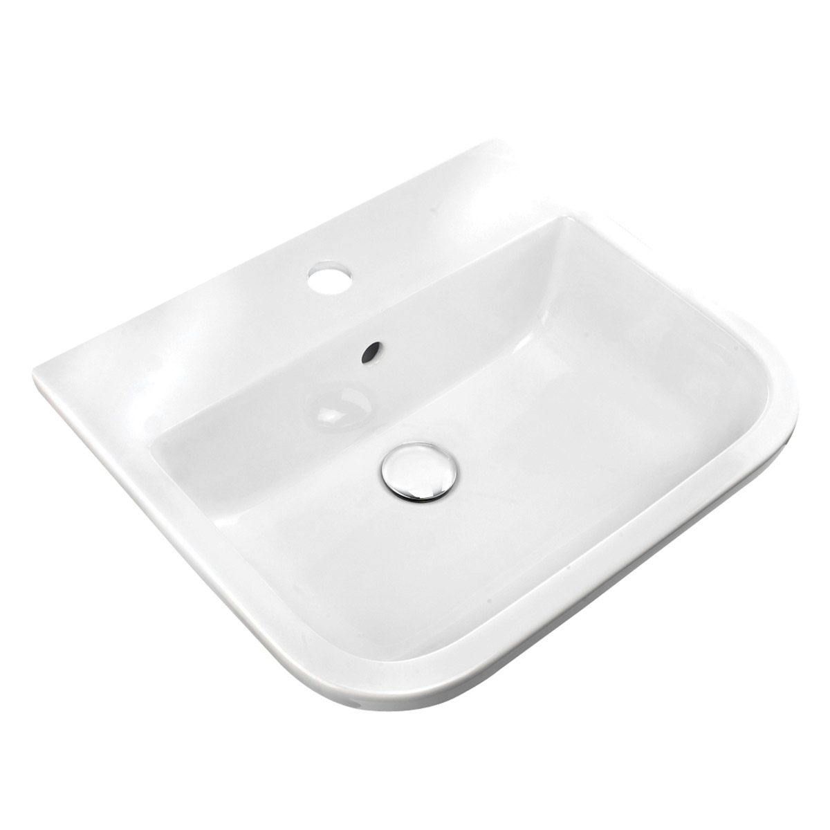 RAK Series 600 1 tap hole inset vanity bowl basin 500mm