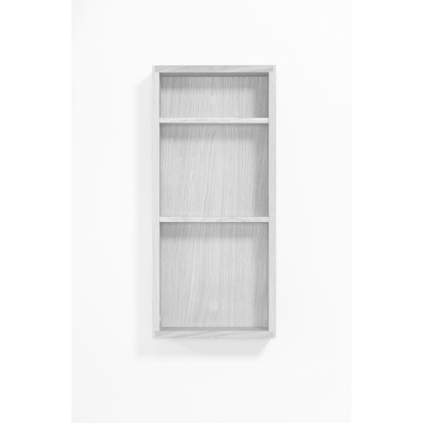 Accents Oyster white slimline open shelving unit 550 x 250mm
