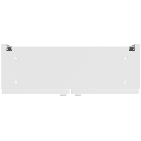 Mode Nouvel gloss white wall cabinet 500mm