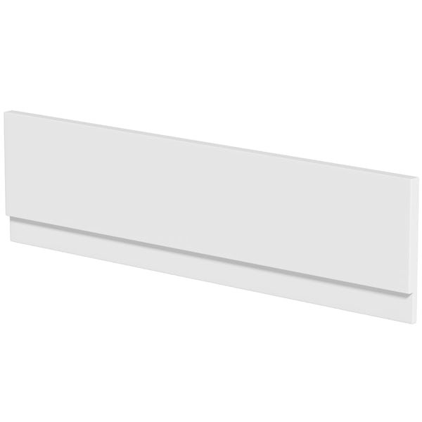 Orchard straight bath reinforced acrylic bath panel pack