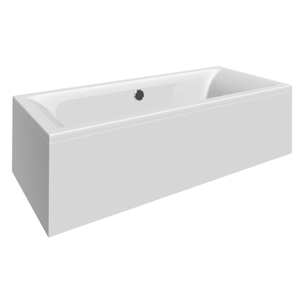 Orchard round edge double ended bath