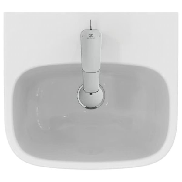 Ideal Standard i.Life A 1 tap hole semi pedestal basin 400mm