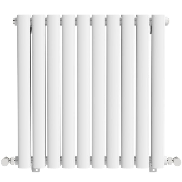Mode Tate white double horizontal radiator