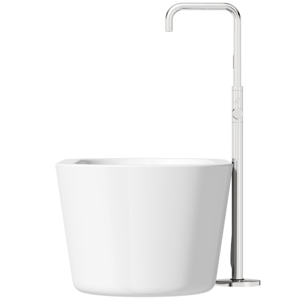 Orchard Wharfe freestanding bath and Anderson freestanding bath tap pack