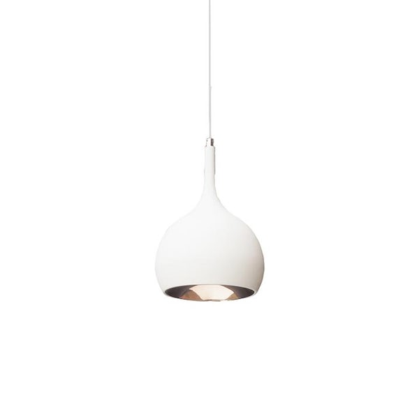 Schön Parma matt white LED pendant kitchen light