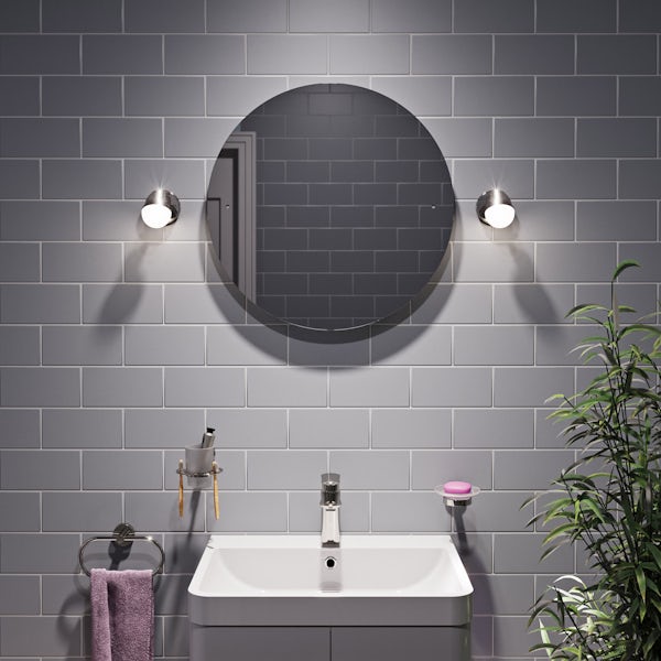Forum Mesic round bathroom wall spot light
