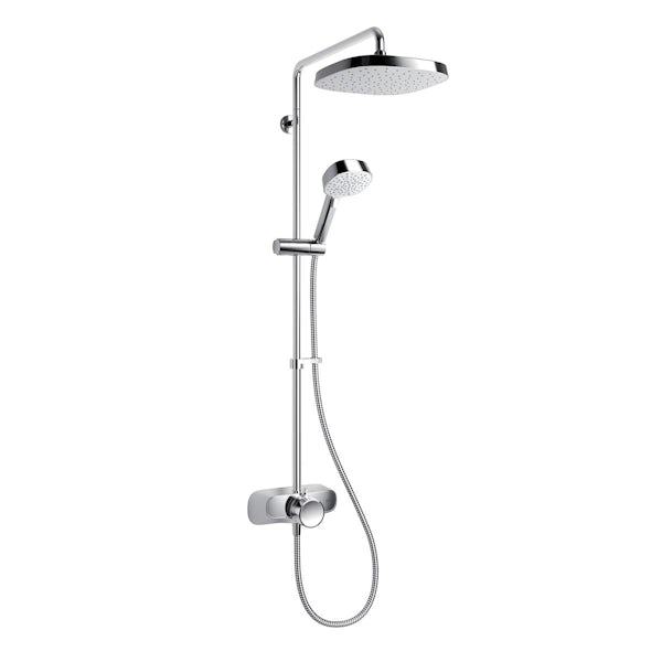 Mira Form Dual Outlet thermostatic mixer shower