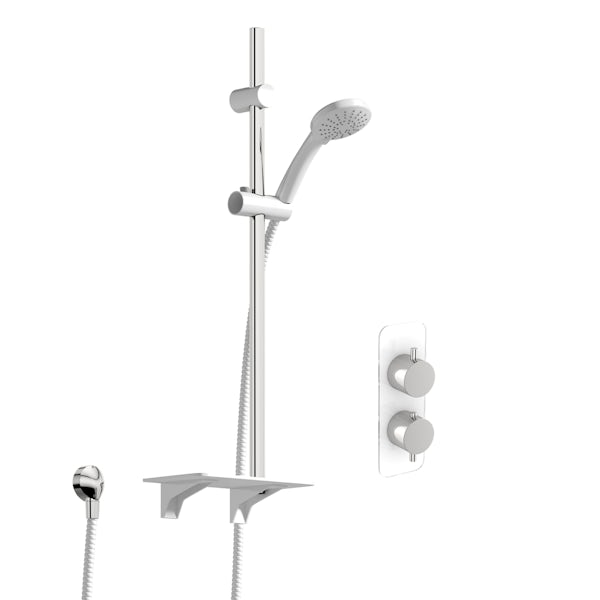 Mode Austin concealed thermostatic mixer shower with pure slider rail kit