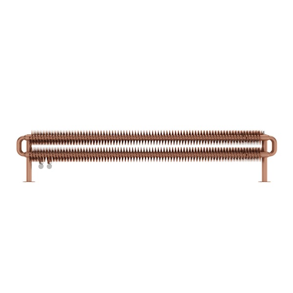 Ribbon copper horizontal radiator 190 x 1540
