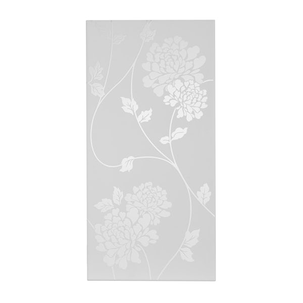 Laura Ashley Isadore field white wall tile 248mm x 498mm