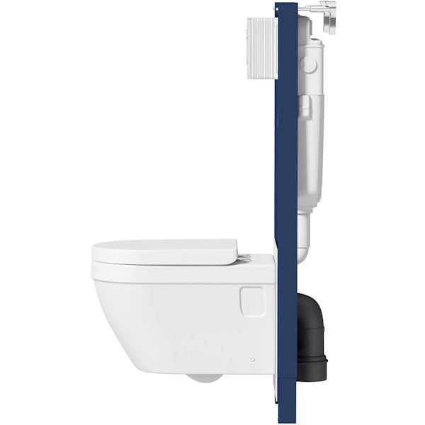 Grohe Rapid SL 5-in-1 1.13m set for wc, Euro Ceramic toilet