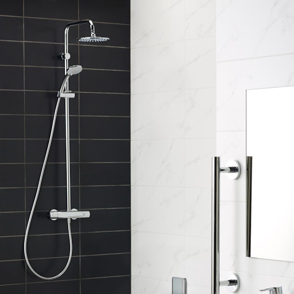 Ideal Standard Concept Freedom exposed thermostatic mixer shower