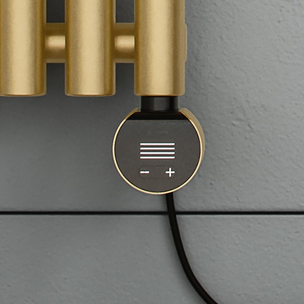 Terma VEO SMART controller brass clamshell with element