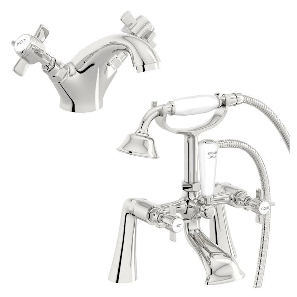 Dulwich Basin and Bath Shower Mixer Pack
