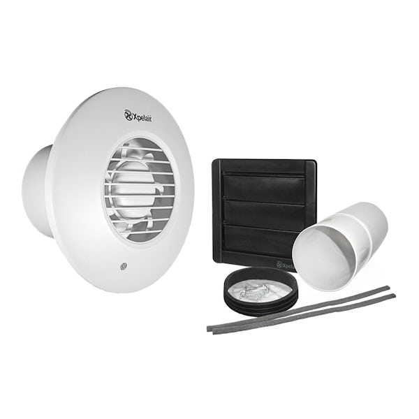Xpelair simply silent timer bathroom round extractor fan